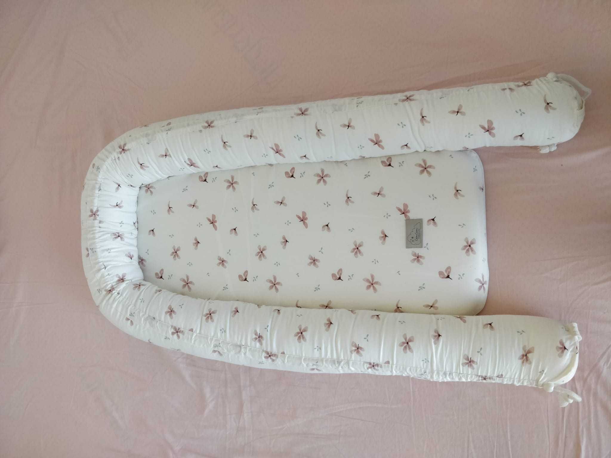 Babynest 30x75cm CamCam Wildflower Creme