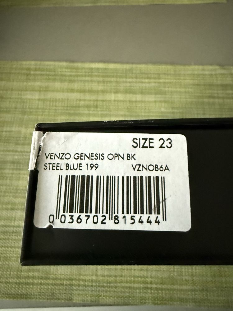 TYR Venzo Genesis Open Back Kneeskin - Steel Blue Състезателен бански