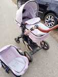 Cărucior transformabil,3in1,coccolle ambra