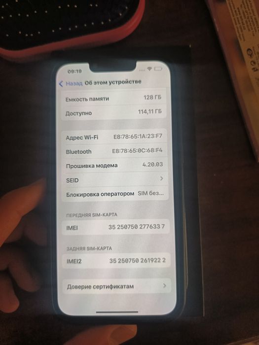 Iphone 13pro dual sim