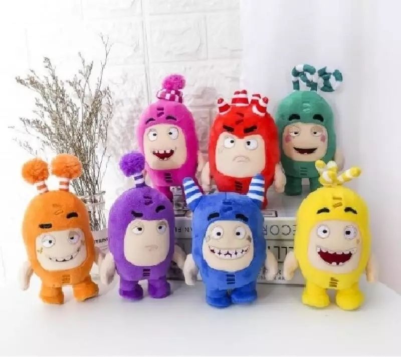 Играчкa Одбодс Oddbods в розово 35см