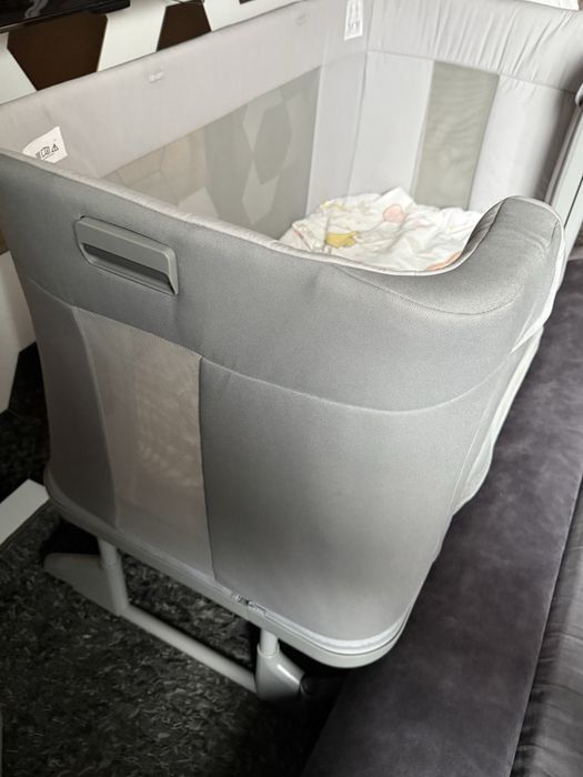 Chicco Бебешка кошара Next 2 Me Forever Cool Grey