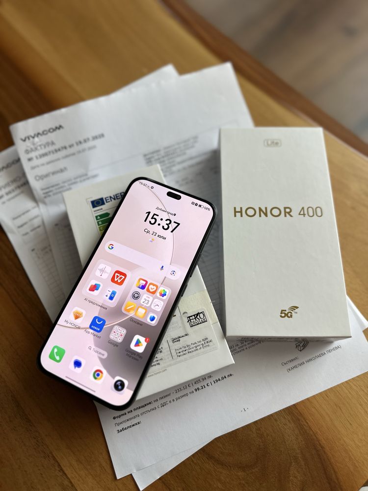 Honor 400 lite 256GB Нов ! Гаранция !