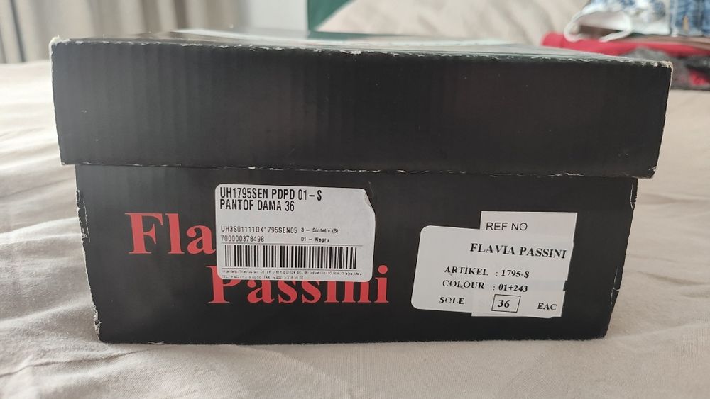Pantofi negri Flavia Passini