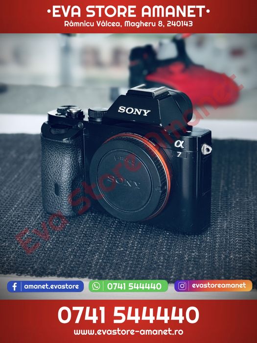 Aparat Foto Mirrorless SONY A7 Alpha 7 E-mount Full Frame CMOS