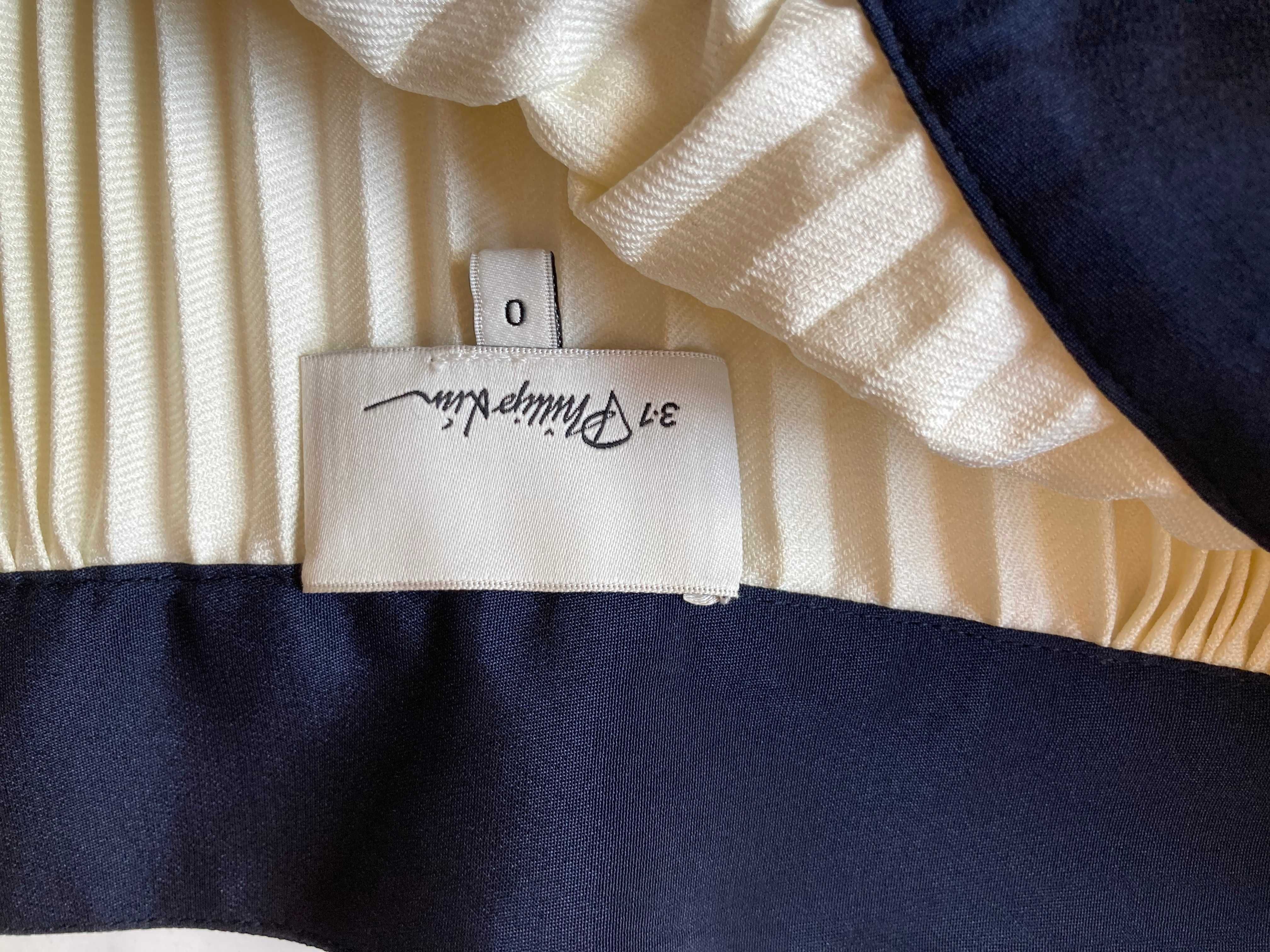 Бяла плисирана пола 3.1 Phillip Lim