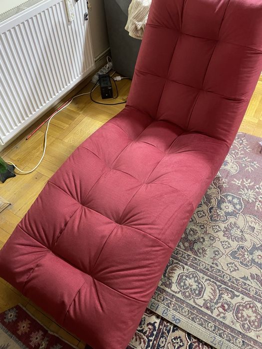 Fotoliu tip șezlong tapitat nou !