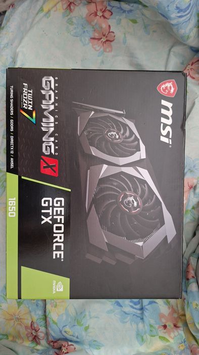 Видео карт GPU MSI  GTX 1650
