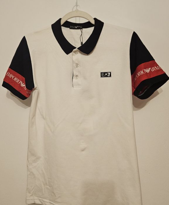 Tricou polo Emporio Armani