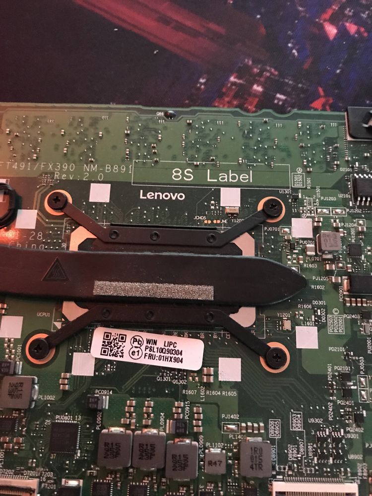 ThinkPad T490s motherboard/дънна платка/дъно работещо