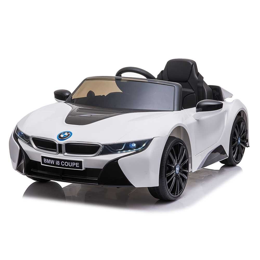 Masinuta electrica BMW i8 coupe, alb, garantie