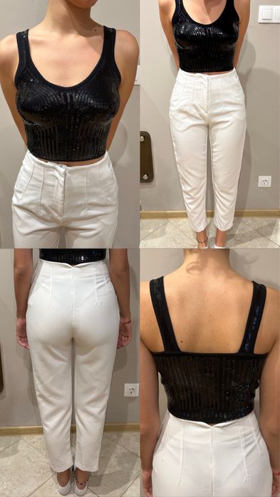 Топ с пайети- панталон ПОДАРЪК