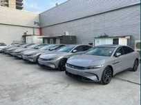 Срочно! BYD Han 605км 2025г кузов! Нарда Грей! Без пробега!