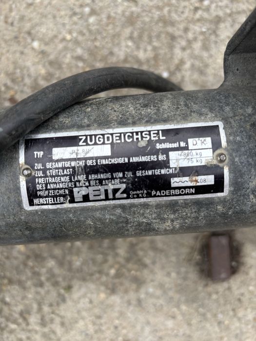 Vand remorca auto 750 kg