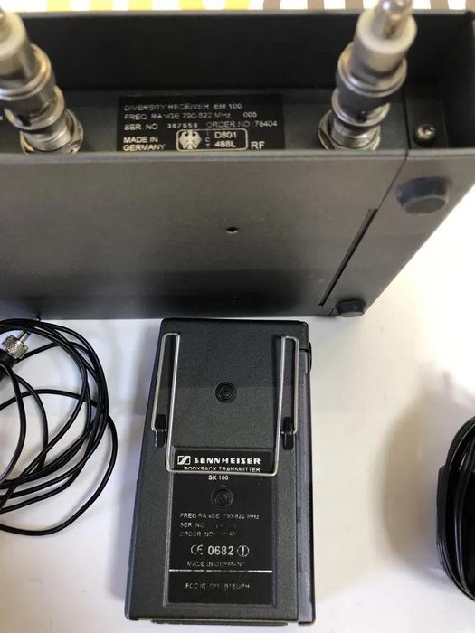 Microfon Sennheiser EM100 + Transmiter SK100 -A-