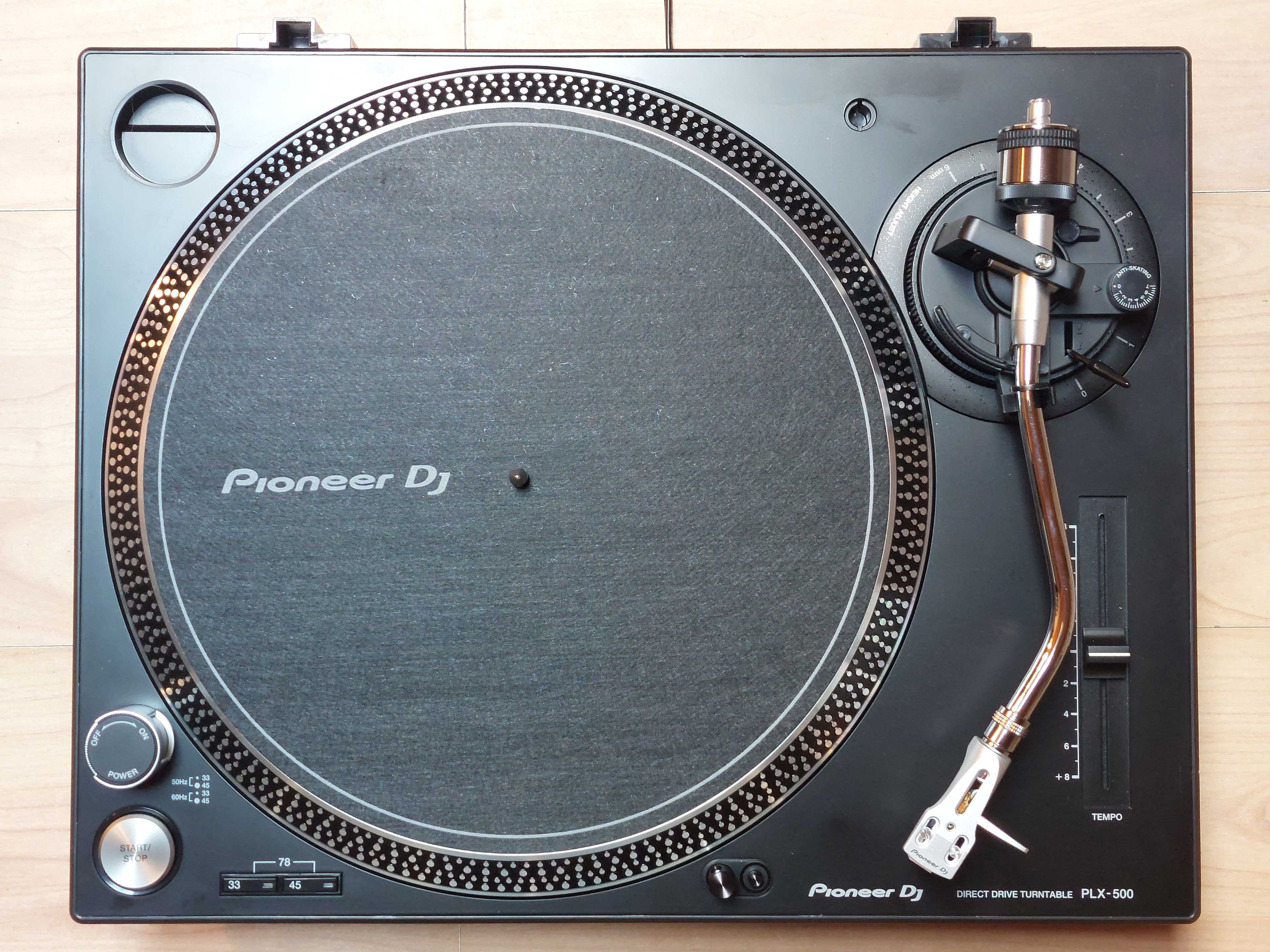 Pick-up Pioneer DJ PLX 500 K Direct Drive