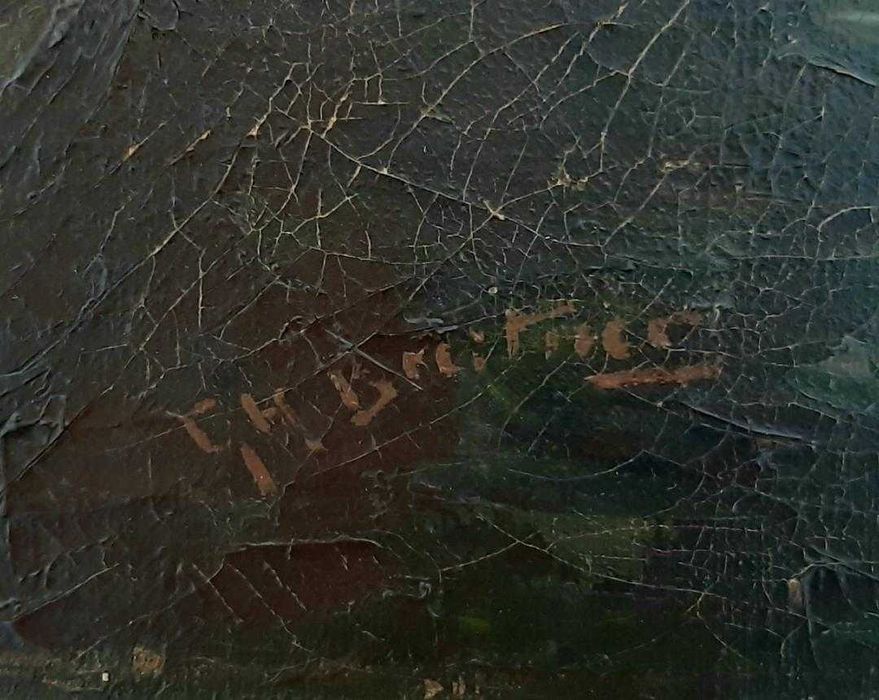 George Hendrik Breitner Ulei pe pânză, Semnat, Dimensiuni 74 x 88 cm