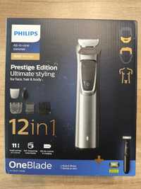 Philips 9000 Prestige Face Hair & Body 12 in 1 + One Blade SIGILAT