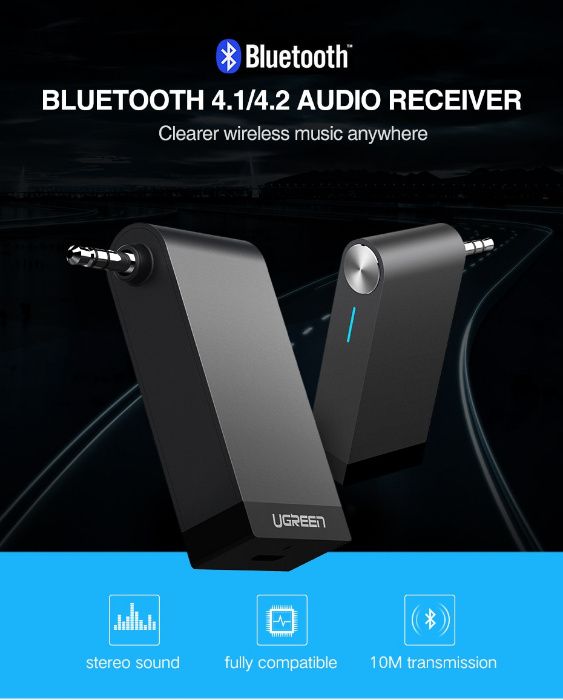 Bluetooth Receiver Ugreen 4.1 - Sigilat