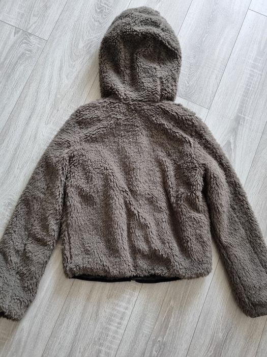 Geacă tip polar din blană artificială