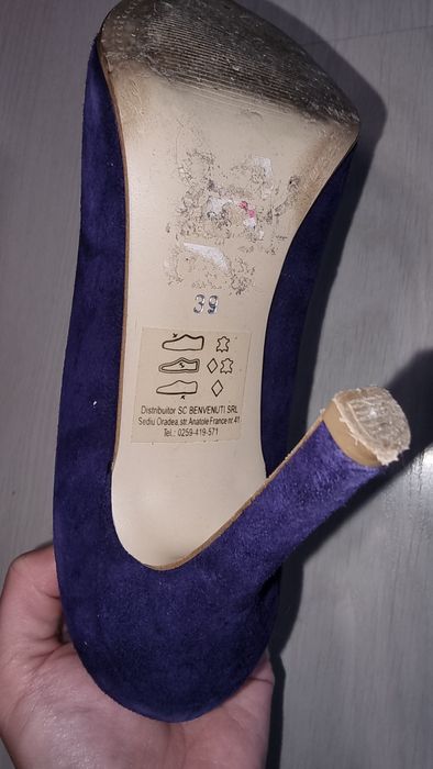 Pantofi stiletto Benvenuti 39