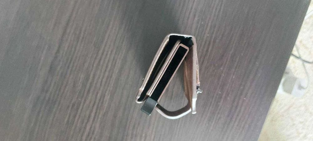Portofel Slim BEWMER - Card Holder RFID, anti-clonare, buzunar monede