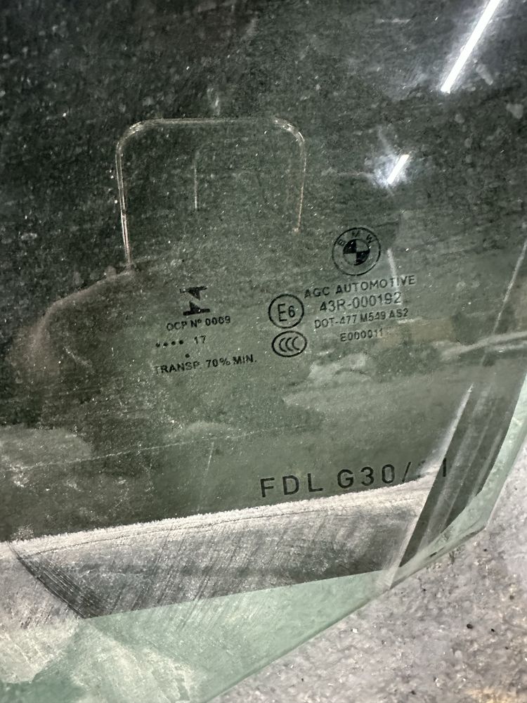Bmw G30 G31 стъкло предна лява врата
