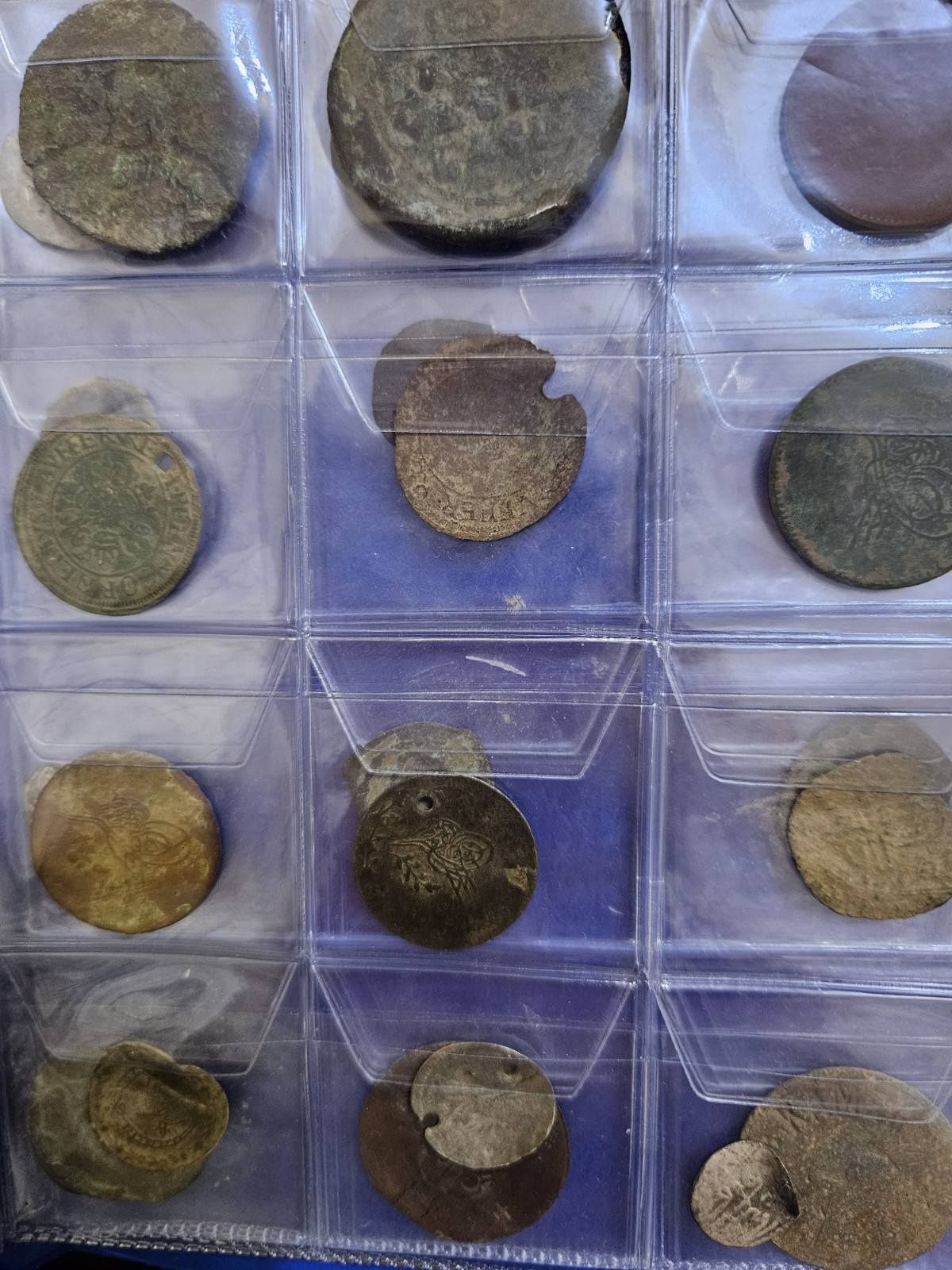 Колекция открити монети