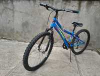 Bicicletă booster 24 turbo albastru 10+ANI
