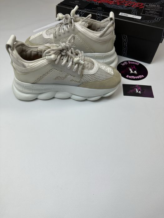 Versace chain white size 42 fit 42-43