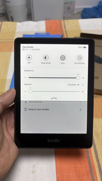 Kindle Amazon Paperwhite 11 Gen M2L3EK-Ca Nou-Cutie-Mod Noapte-BUN