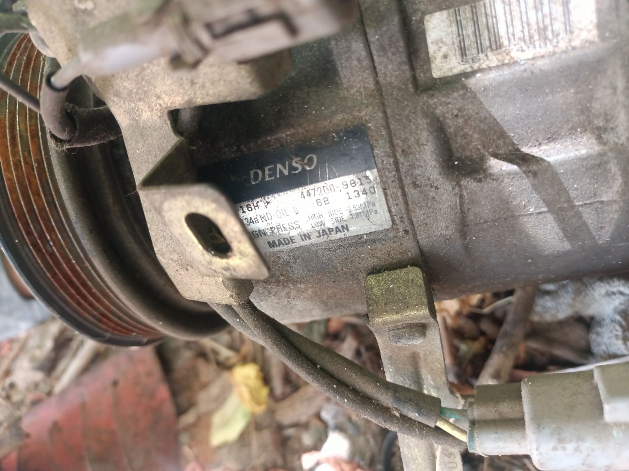 Компрессор кондиционера denso