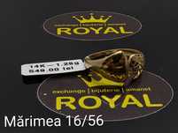 Bijuteria Royal: Inel aur 14k/1.28 gr