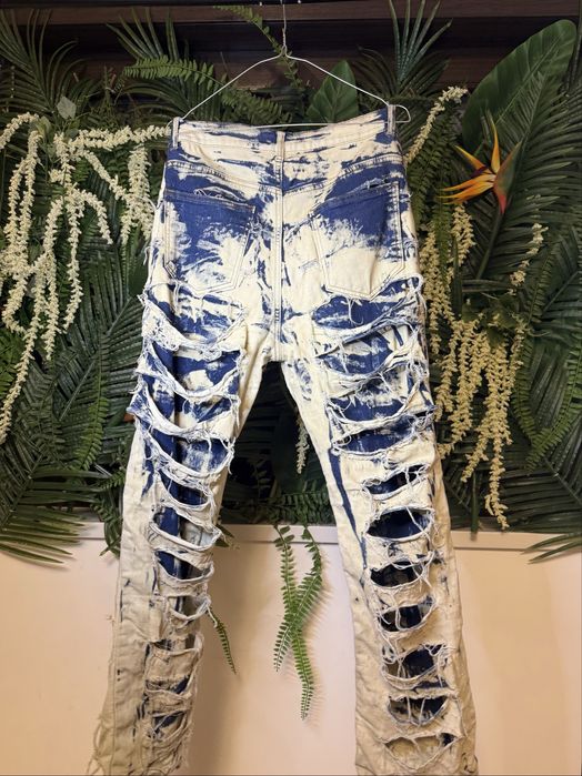 Blugi Custom Distressed