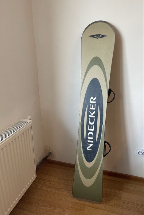 Placa snowboard Nidecker NBX 163 cu legaturi
