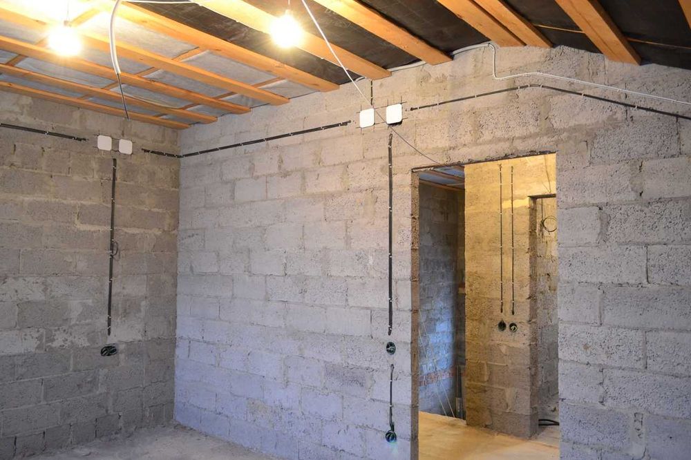 Электромонтажные работы дома под ключ