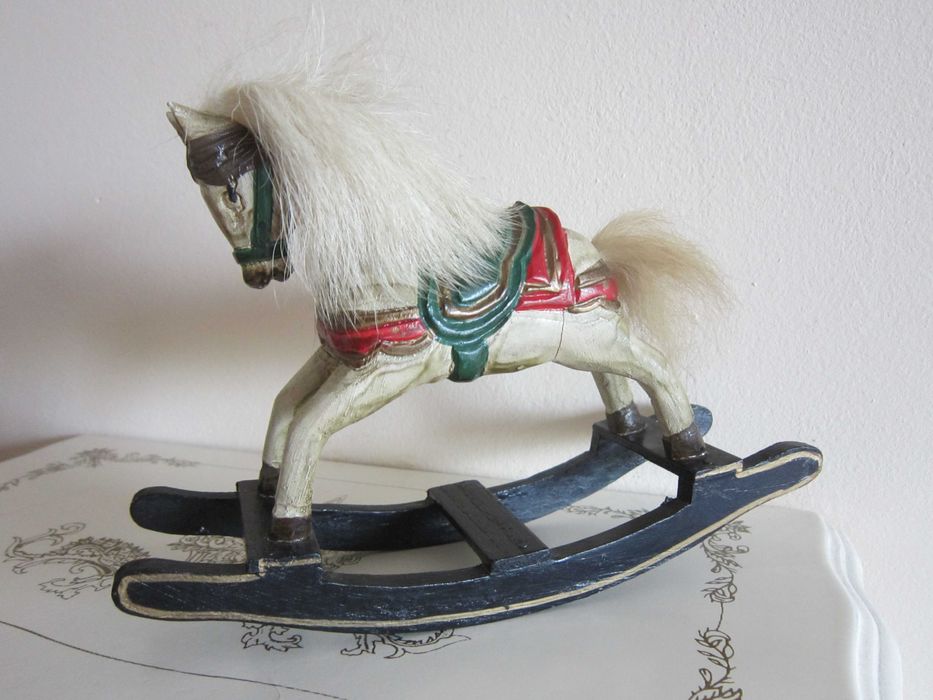 cadou rar Craciun 3 Caluti din lemn superbi antici Germania handmade