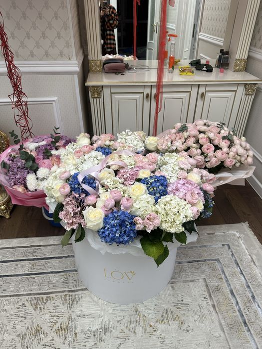 Продаю свежие букеты цветов