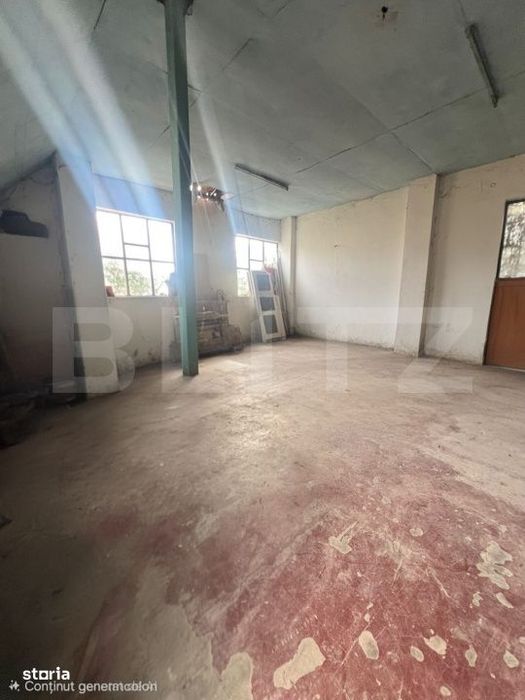 Spatiu depozitare cu curte mare, 120 mp, zona Libertatii