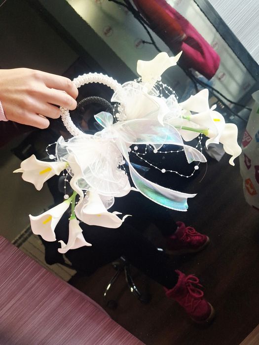 Сватбен букет с кали