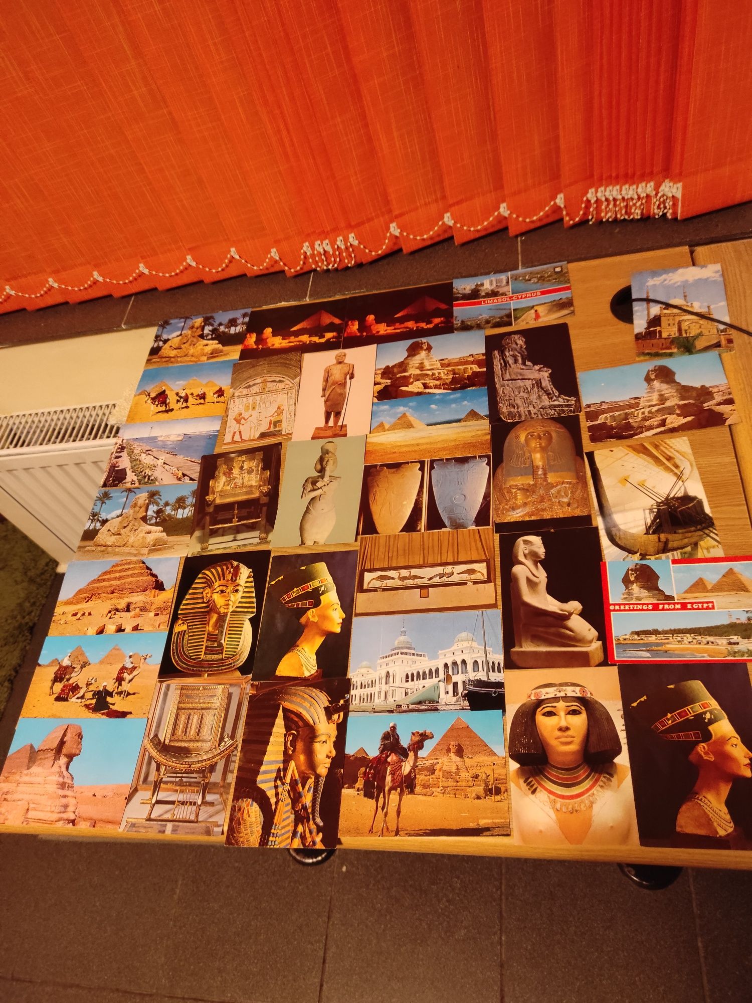 Cărți poștale,noi cumpărate 1993 din Egipt