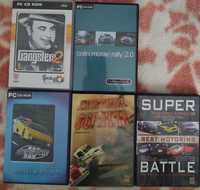 3 компютърни игри и 2 DVD с коли
