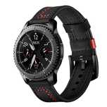 Curea piele 22mm ceas Samsung Watch Gear S3 Huawei Watch GT2 GT3 GT5