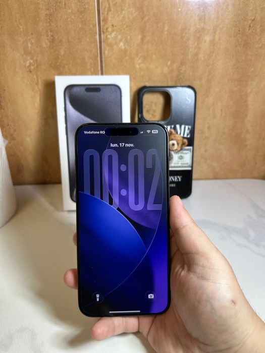 Iphone 15 Pro Max 256 Gb IMPECABIL ! Garanție 1 an + Casco !