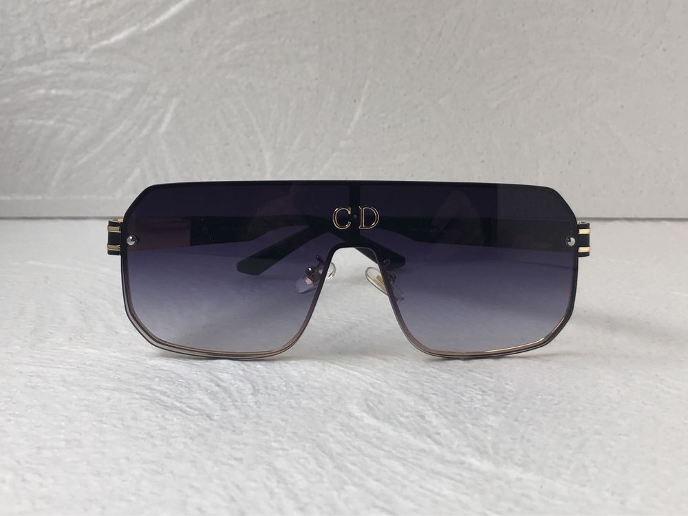 Dior Дамски слънчеви очила маска в 3 цвята черни кафяви сини CD 10460