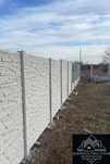 Gard din placi prefabricate de beton