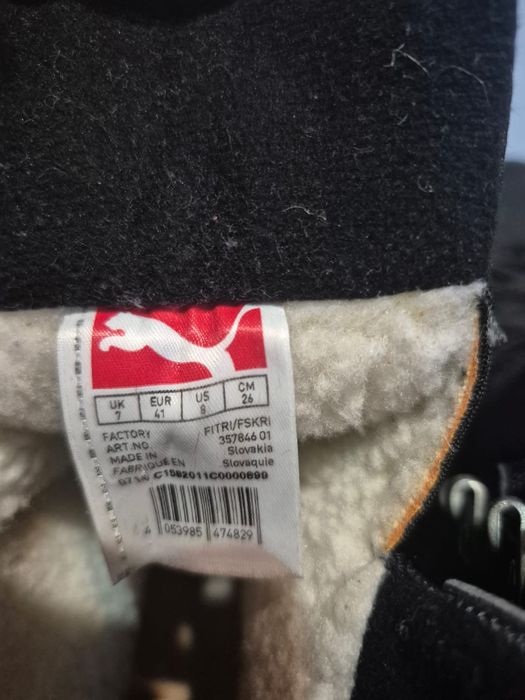 Vând ghete puma goretex îmblănite.