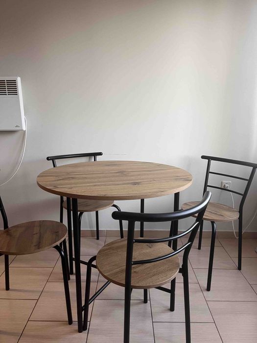 Комплект маса с 4 стола