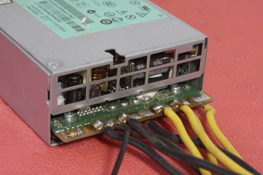 Захранване PSU HP 1200W Server PSU със запоени PCIe кабели / Вкл.ДДС