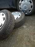 Jante Opel R15 cu cauciucuri de iarnă
